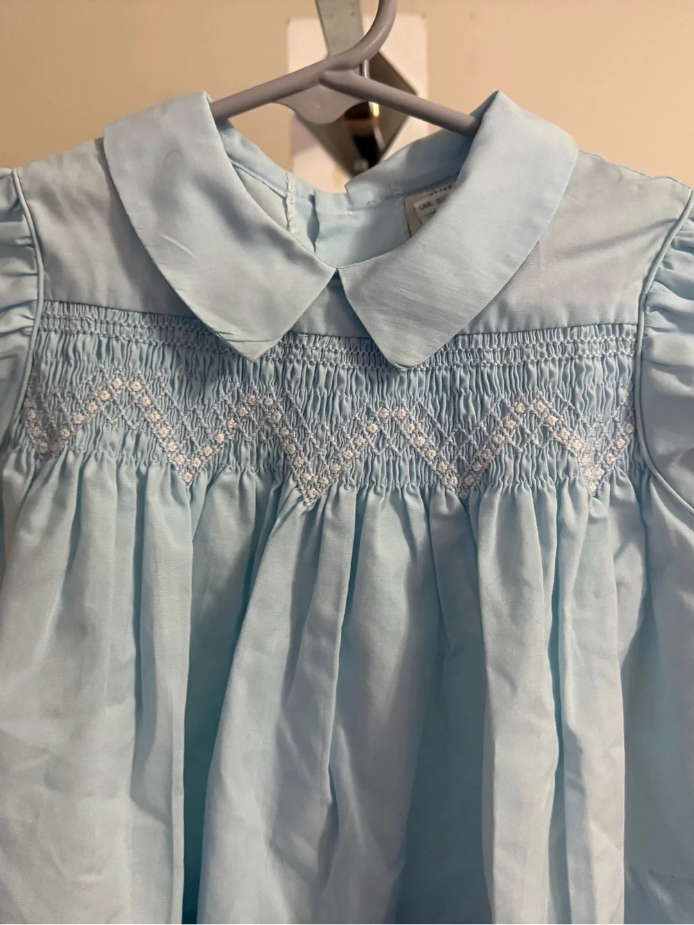 Vintage Little Angel Smocked Dress